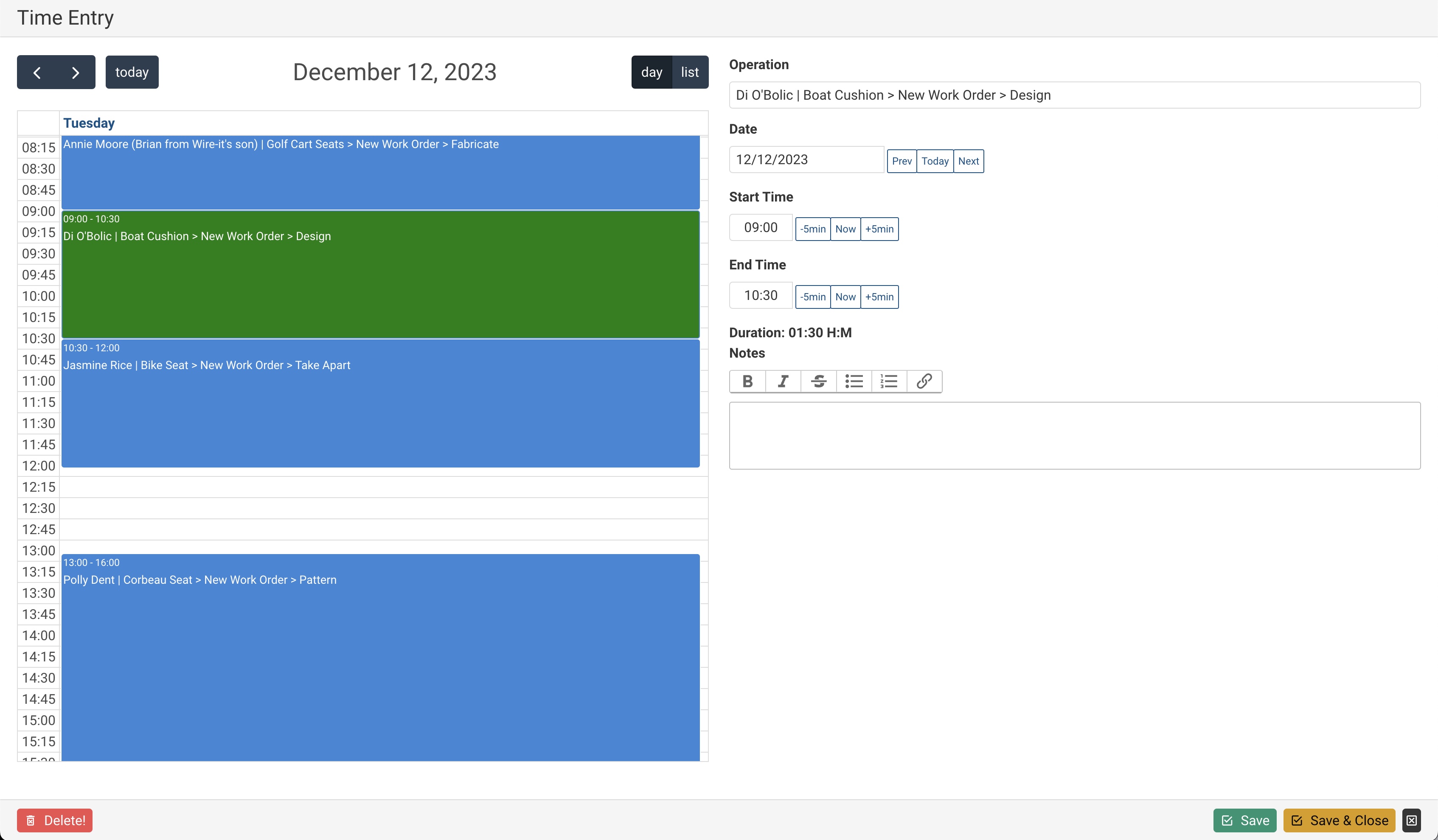 New Time Clock & Scheduling Features